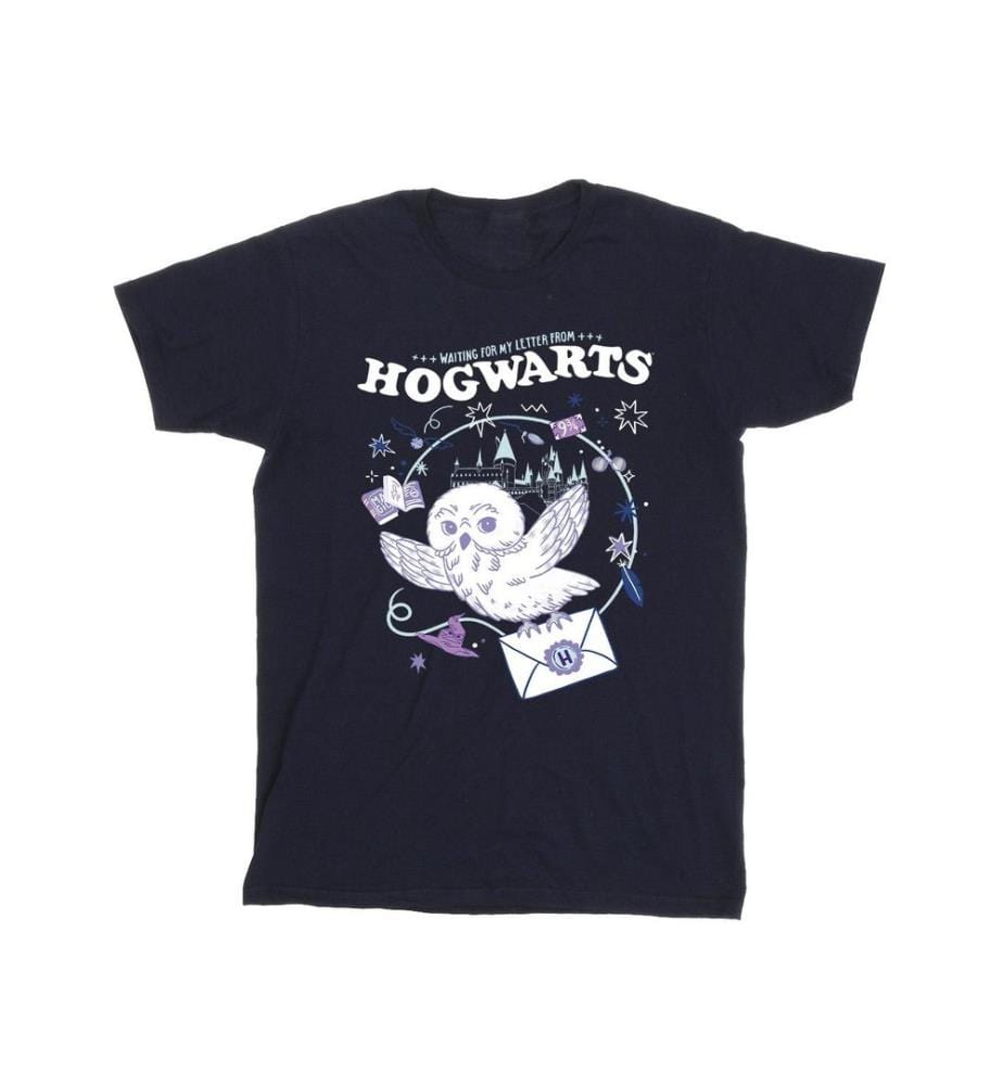 Harry Potter - T-shirt manches courtes motif/style chouette LETTER FROM HOGWARTS - Fille
