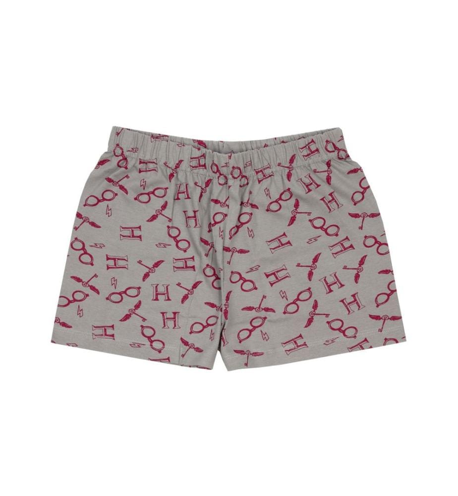 Harry Potter Girls Glitter Short Pyjama Set