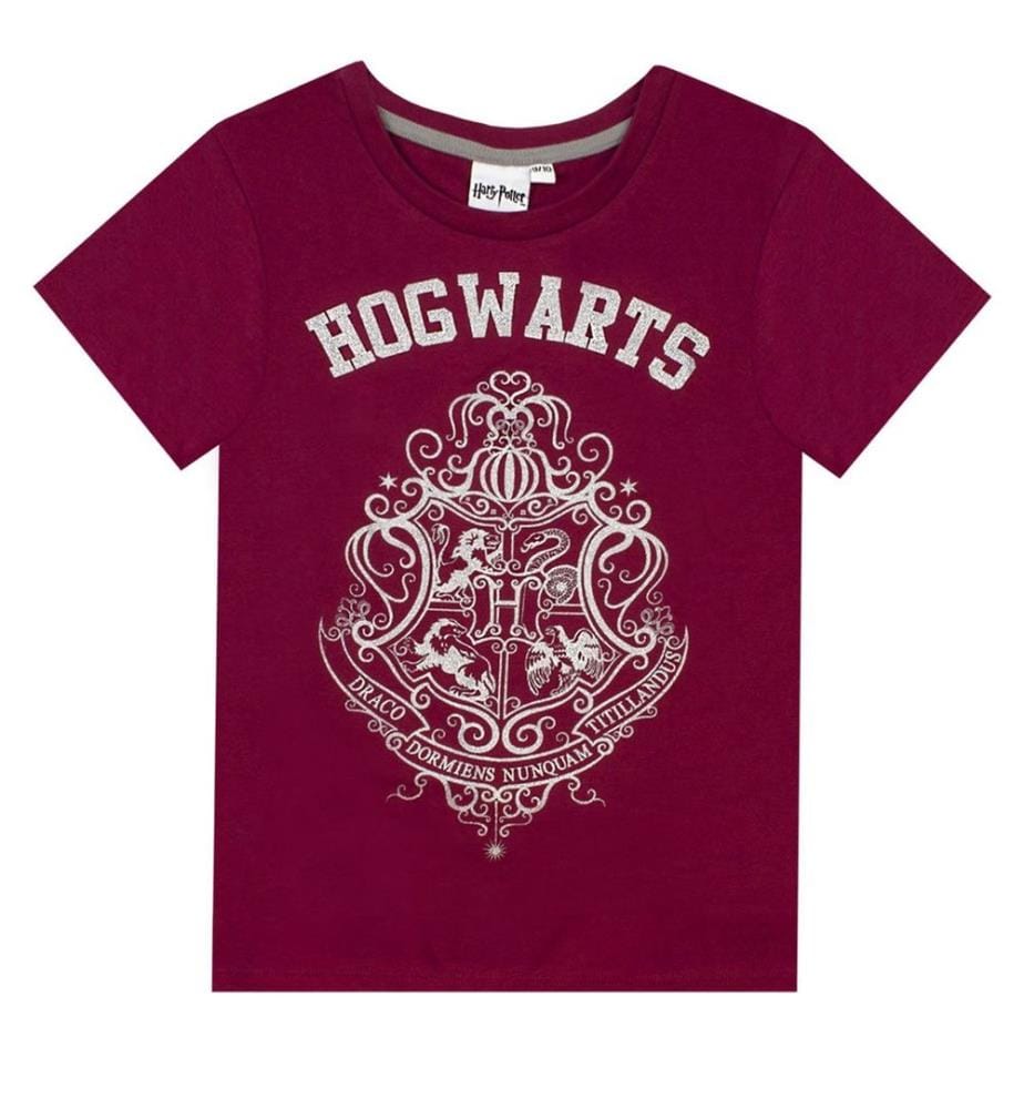 Harry Potter Girls Glitter Short Pyjama Set