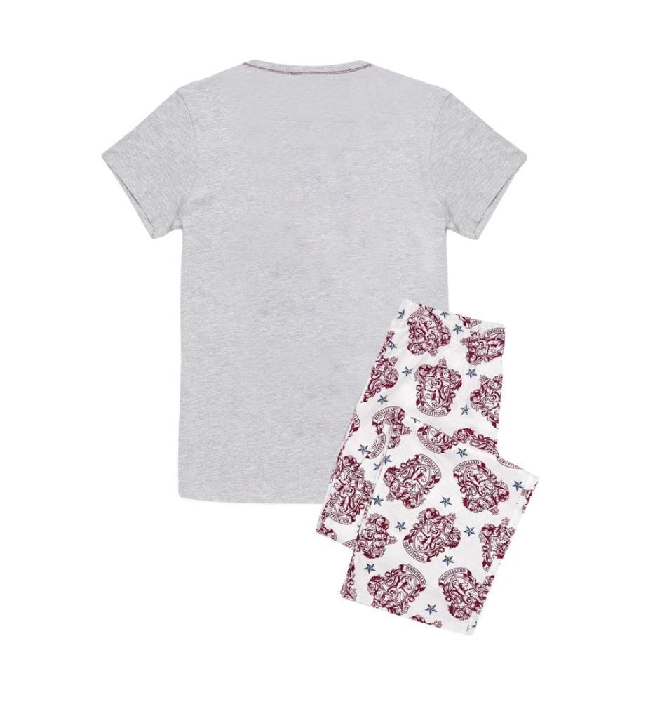 Harry Potter Set Pigiama Lungo Gryffindor Donna