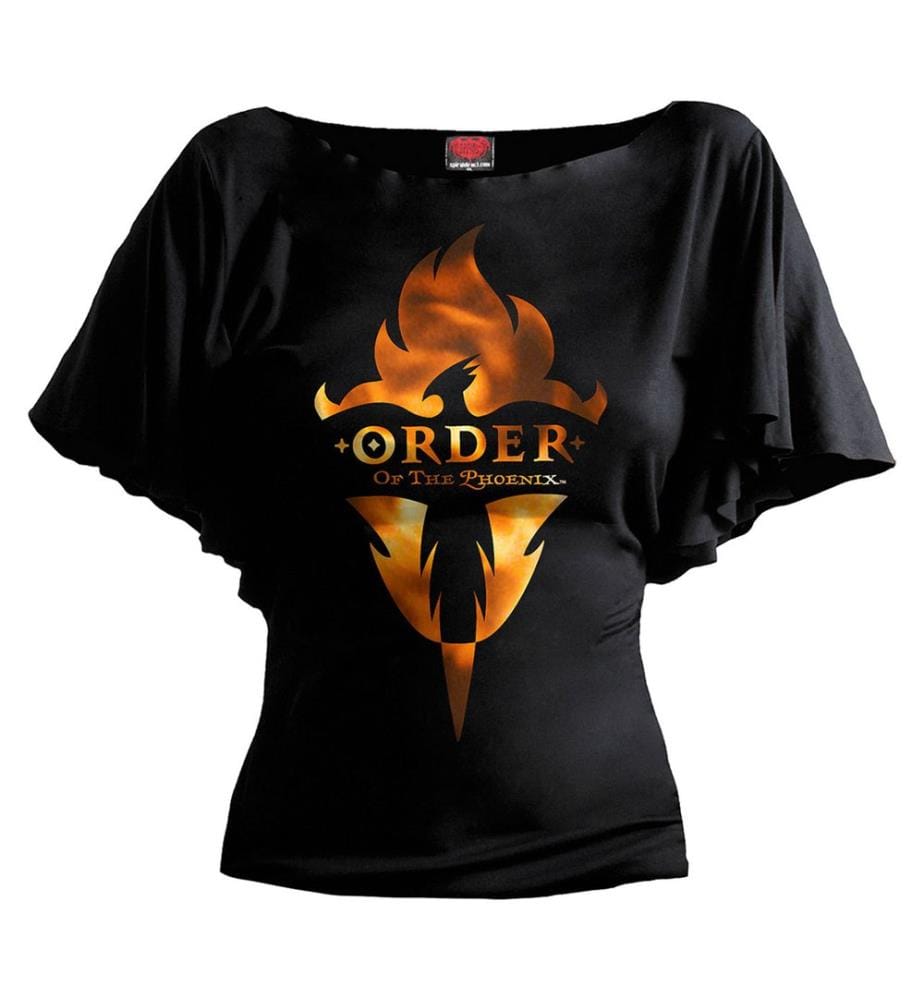 Harry Potter - T-shirt motif/style imprimé au dos THE ORDER OF THE PHOENIX - Femme