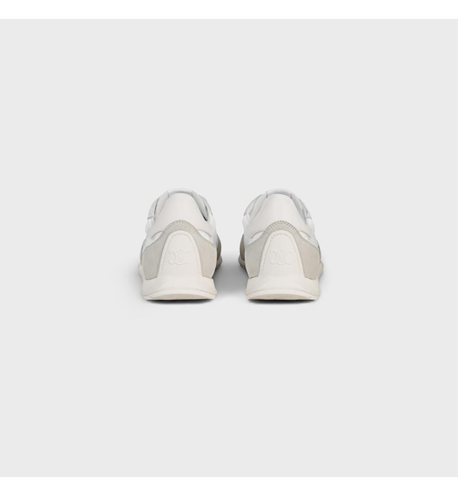 Baskets en Cuir et nylon - Blanc