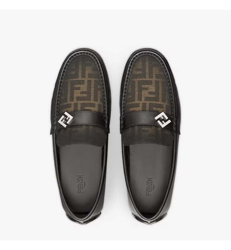 Mocassins Ff Metal - Noir