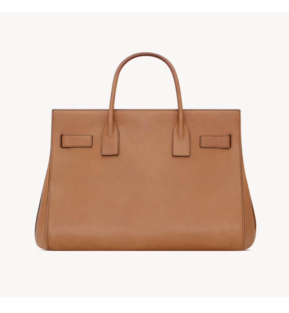 Sac De Jour cuir Large - Toasted Brown