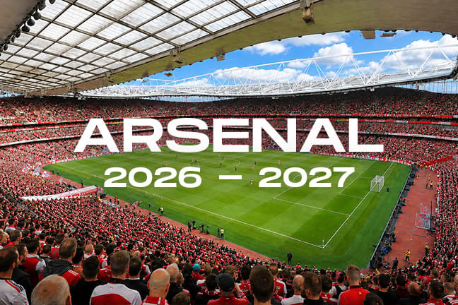 Arsenal FC home game October 2026-April 2027