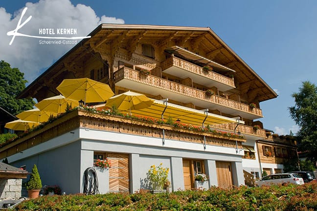 Hôtel 3 étoiles à Schönried près de Gstaad, Hotel Kernen