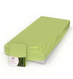 LOTUS - Fixleintuch Bambus Jersey Apfel - 90-100 x 200 cm