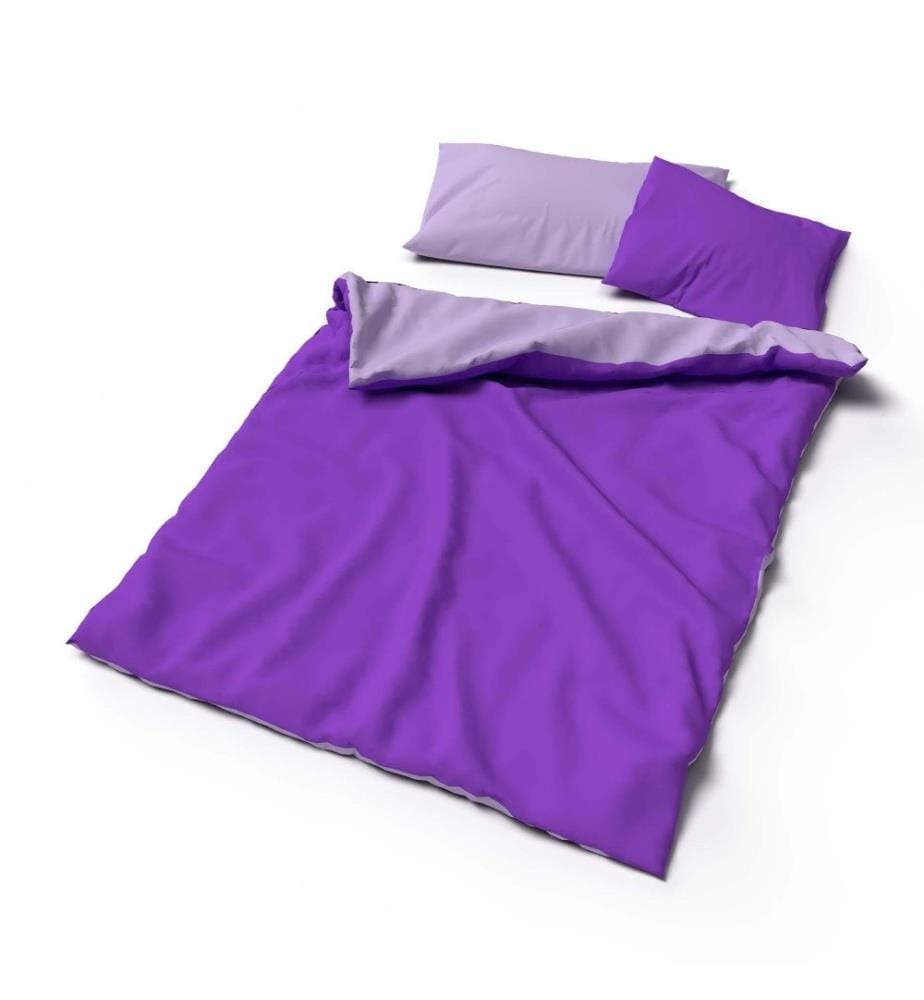 LOTUS - Literie Bambou Doubleface lila - 50 x 70 cm