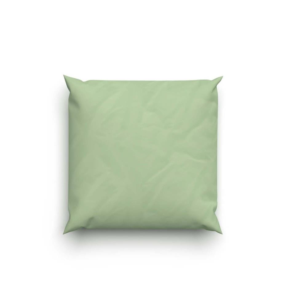 LOTUS - Bettwäsche Satin uni salbei - 65 x 65 cm