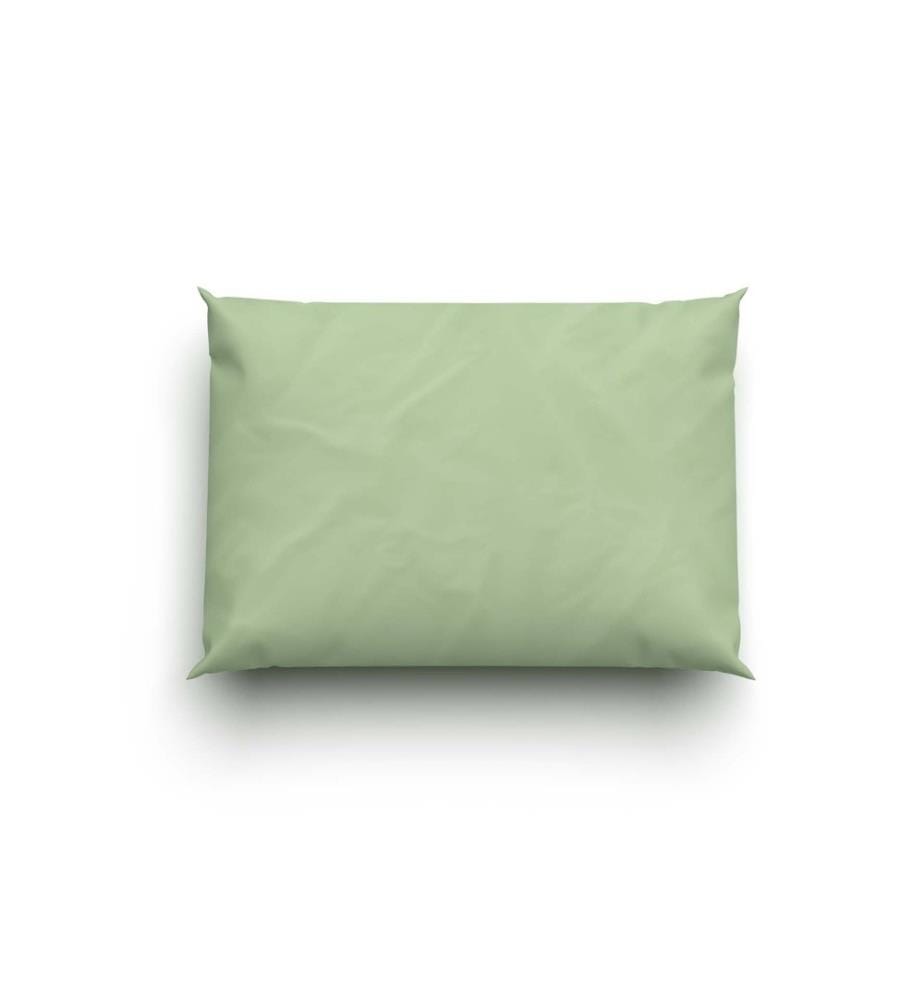 LOTUS - Bettwäsche Satin uni salbei - 50 x 70 cm