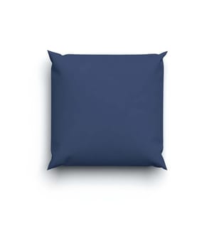 LOTUS - Bettwäsche Satin uni nachtblau - 65 x 65 cm