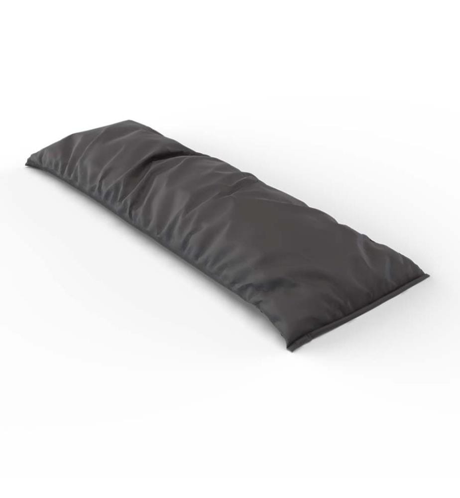 LOTUS - Coussin pour dormir sur le côté Housse satin uni graphite