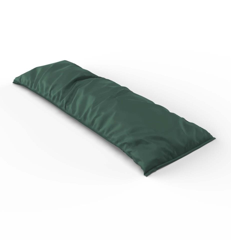 LOTUS - Coussin pour dormir sur le côté Housse satin uni vert