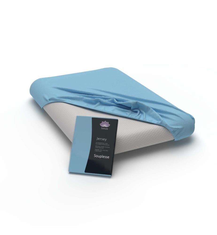 LOTUS - Kissenbezug Fix Souplesse azul - 60 x 40 cm