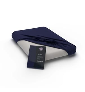 LOTUS - Kissenbezug Fix Souplesse marine - 60 x 40 cm