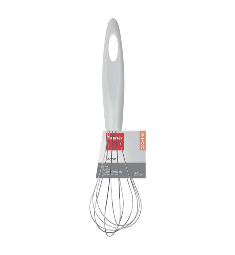 25 cm stainless steel whisk - Moon