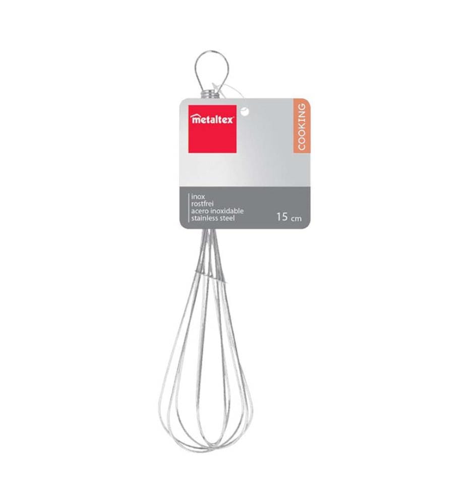 15 cm stainless steel wire whisk