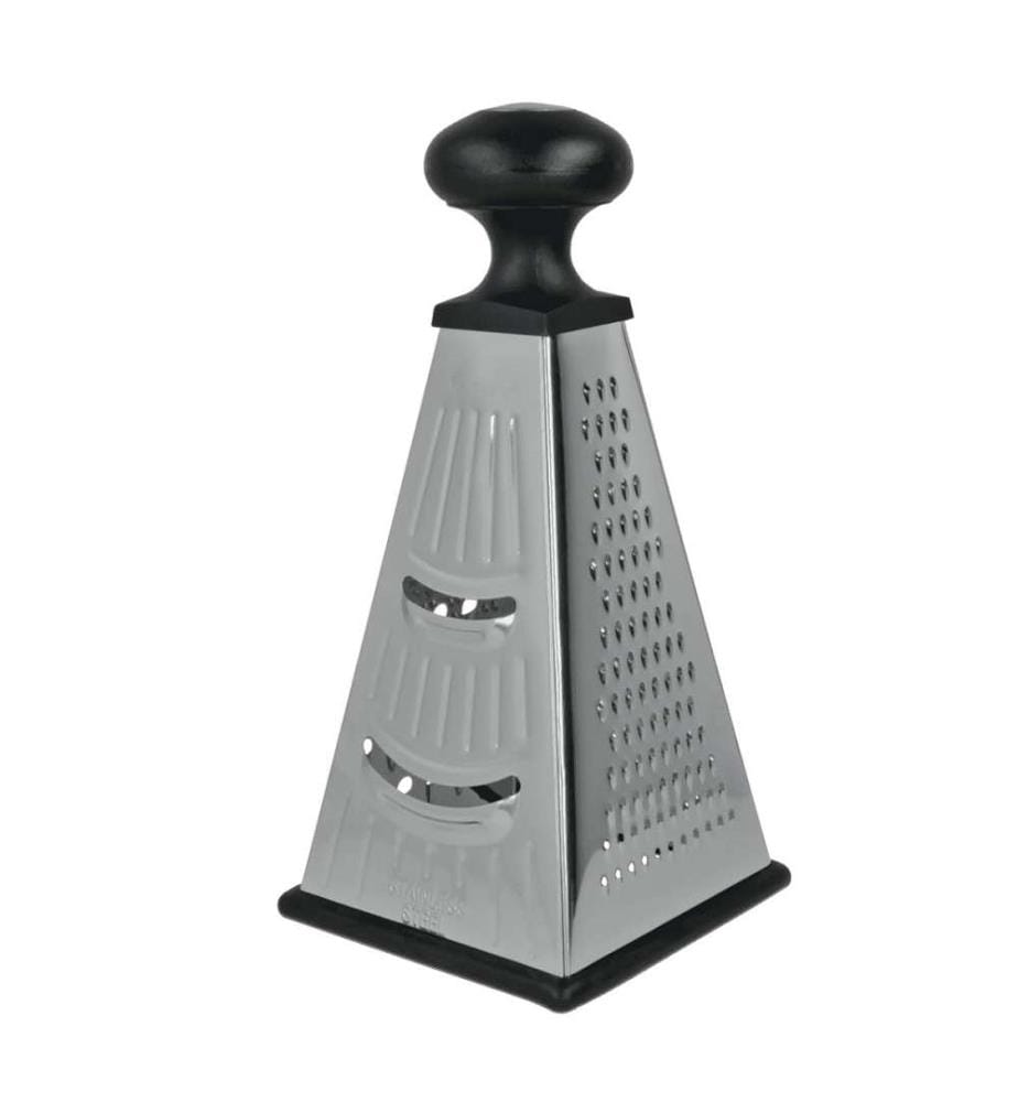 "Pyramide" Grande râpe carrée à 4 faces avec manche