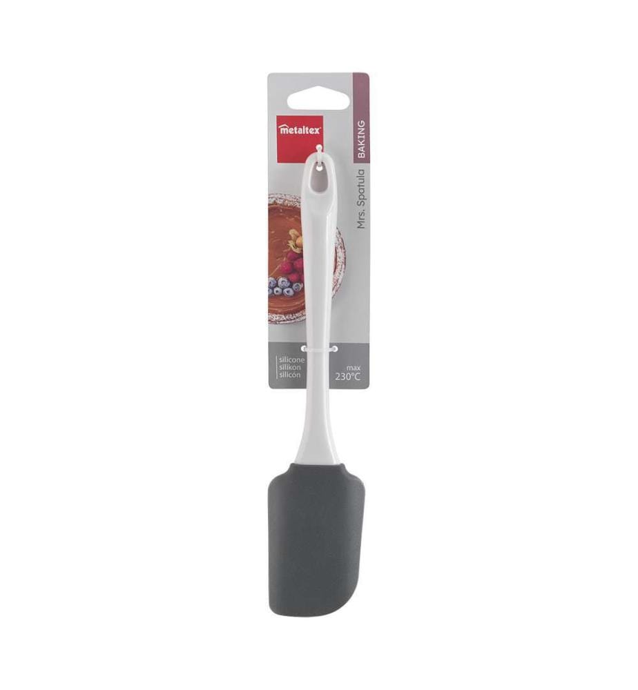 Spatule silicone Mrs. Spatula - framboise/manche transparent