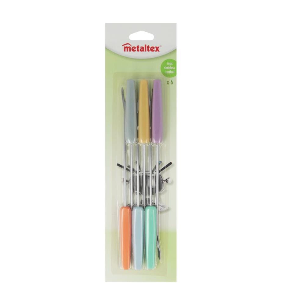 Lot de 6 fourchettes à fondue