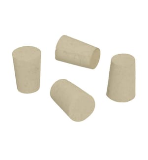  Set di 10 tappi di sughero conici