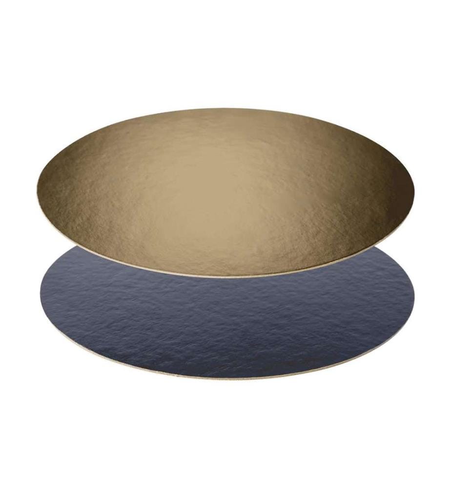 Set 2 cardboard cake boards, double side, 32cm