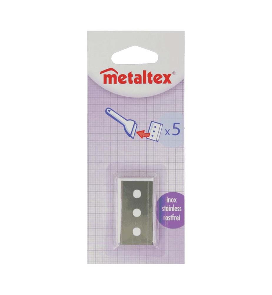 Lames de rechange pour grattoir pour plaque vitrocéramique, set de 5 pièces