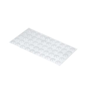 50 Stück 8 mm Silikon-Klebekuppeln - Bumpers