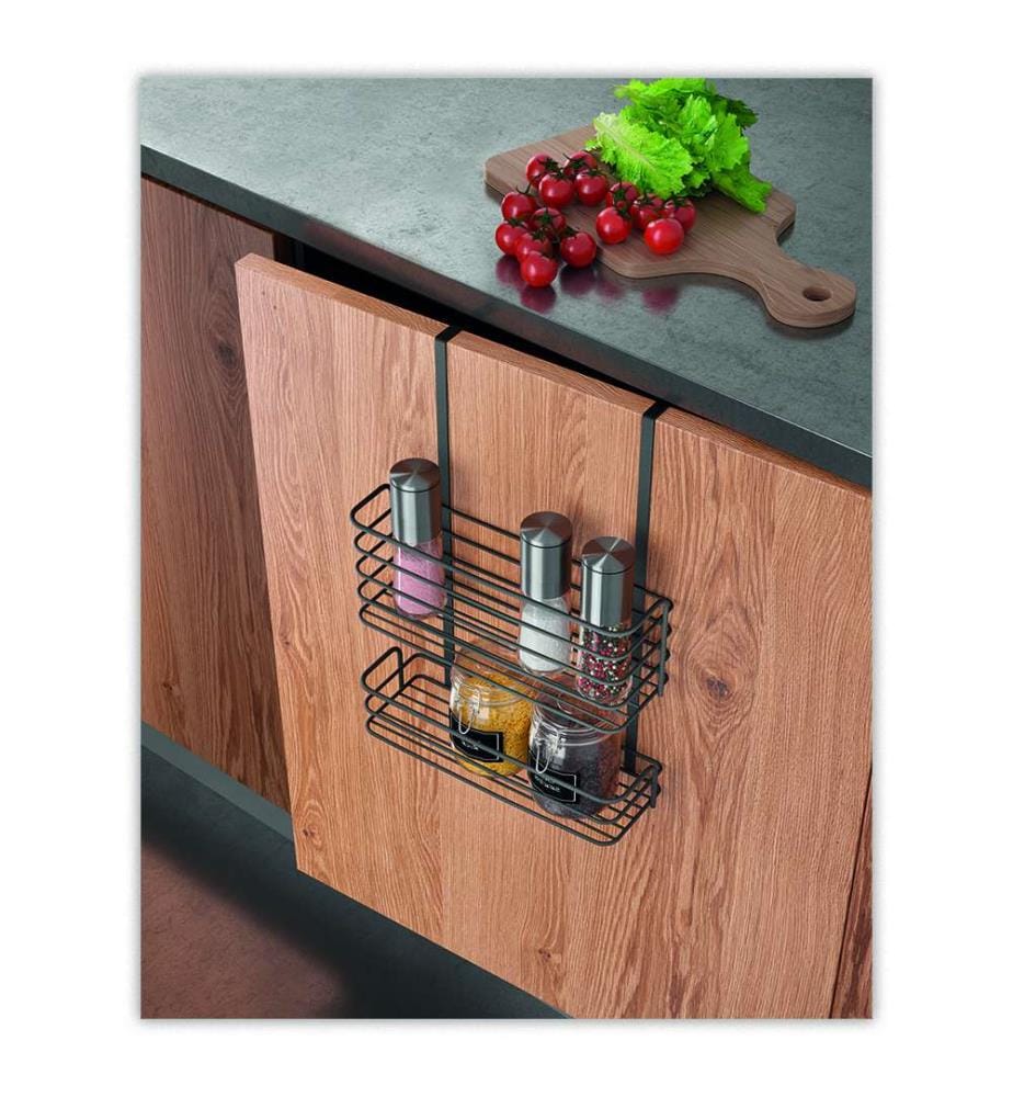 Etagère à Panier 20 x 15 x 36 cm - Noir
