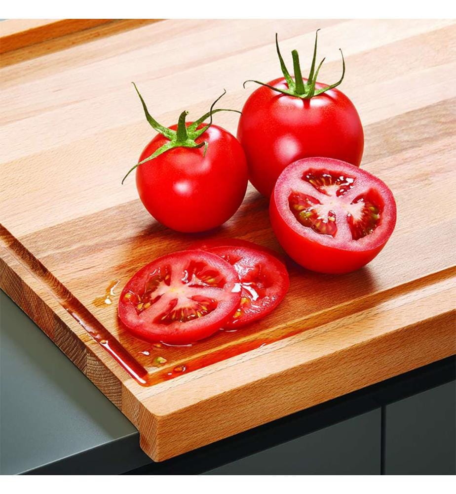 Cutting board pasta board 35 x 35 x 2 cm beech wood