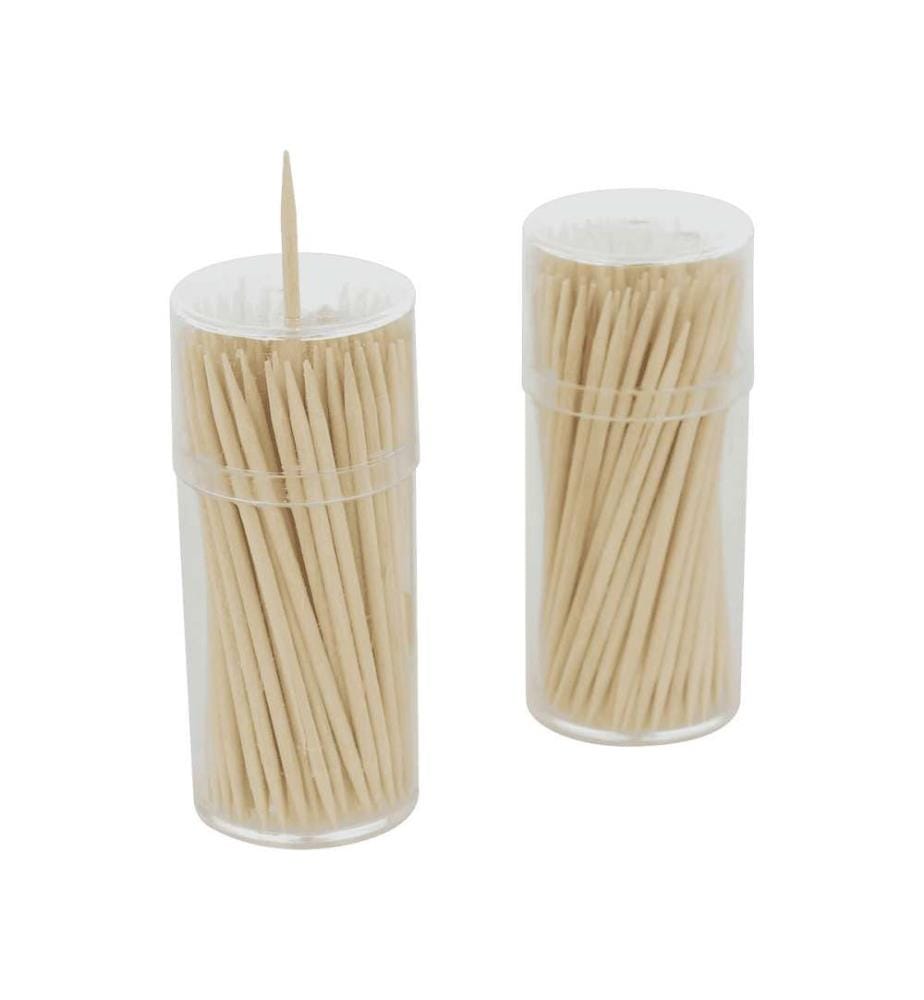 Set de 200 cure-dents en bois de bouleau