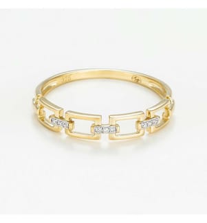Mesh Ring - Yellow Gold