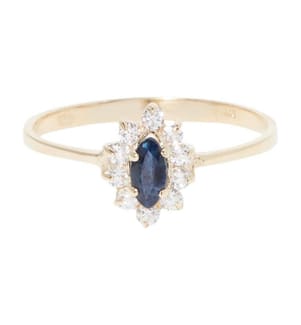 Ring Vera Sapphire - Yellow Gold