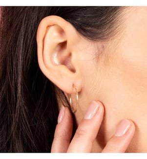 Earrings Créoles Twistées - Gold