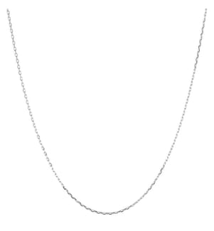 Chain 43cm - White Gold 375/1000
