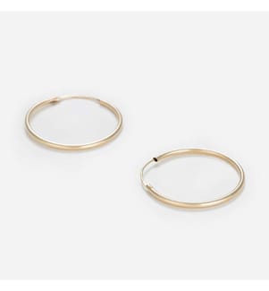 Earrings Sublimes Créoles 20mm - Yellow Gold 375/1000