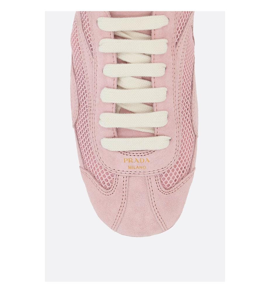 Baskets à lacets - Rose