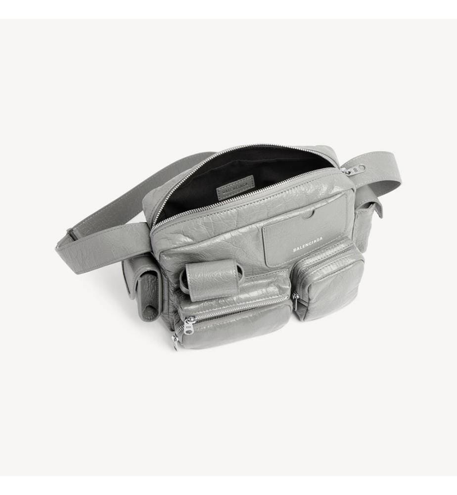 Superbusy-Fototasche - Balenciaga, grau