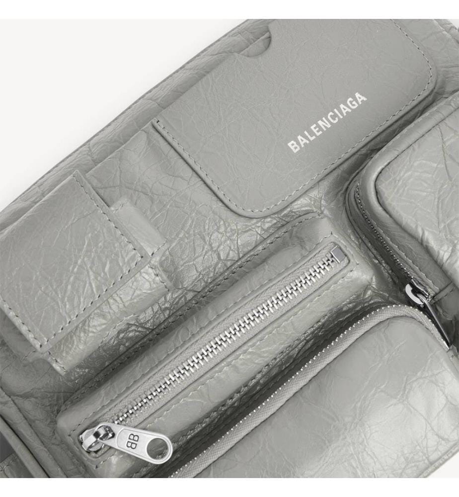 Superbusy-Fototasche - Balenciaga, grau