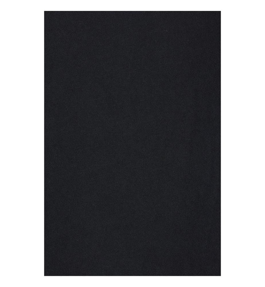 T-shirt en coton - Noir délavé et délavé