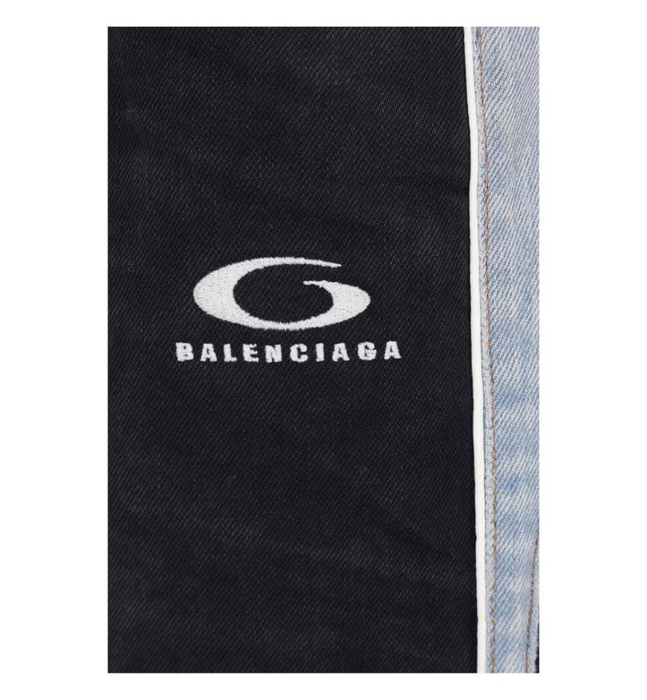 Jeans en denim Loop Sports Icon - Marron foncé
