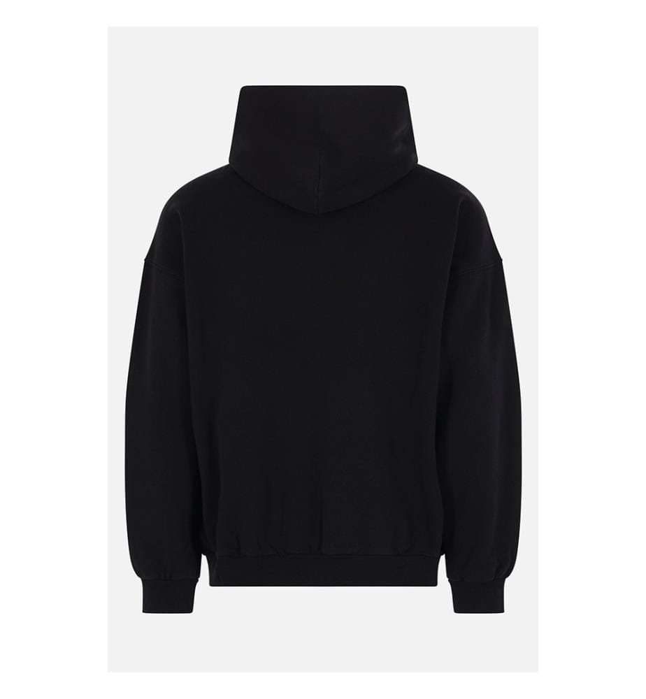 Sweat à capuche Mesdy Spray en jersey - Noir