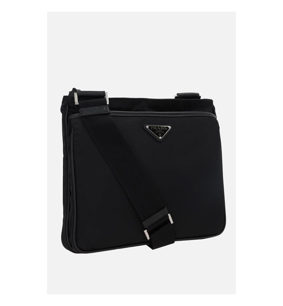 Borsa a tracolla Re-Nylon - Nero