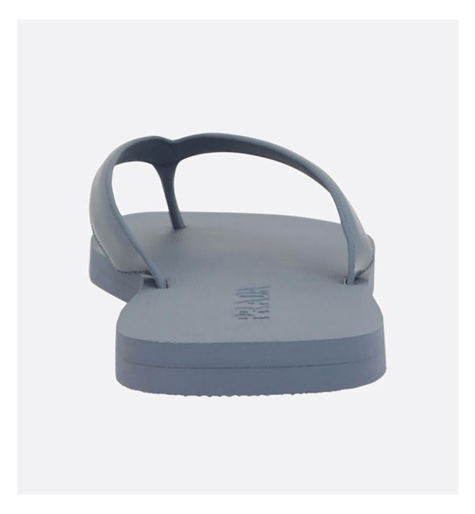 Brushed Leather Strappy Sandals - Aviation Blue