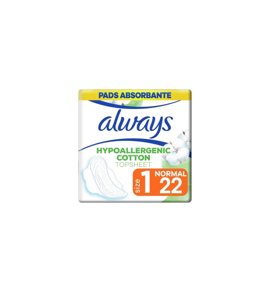 Always Binde Cotton Normal Gr.1 22 Stück