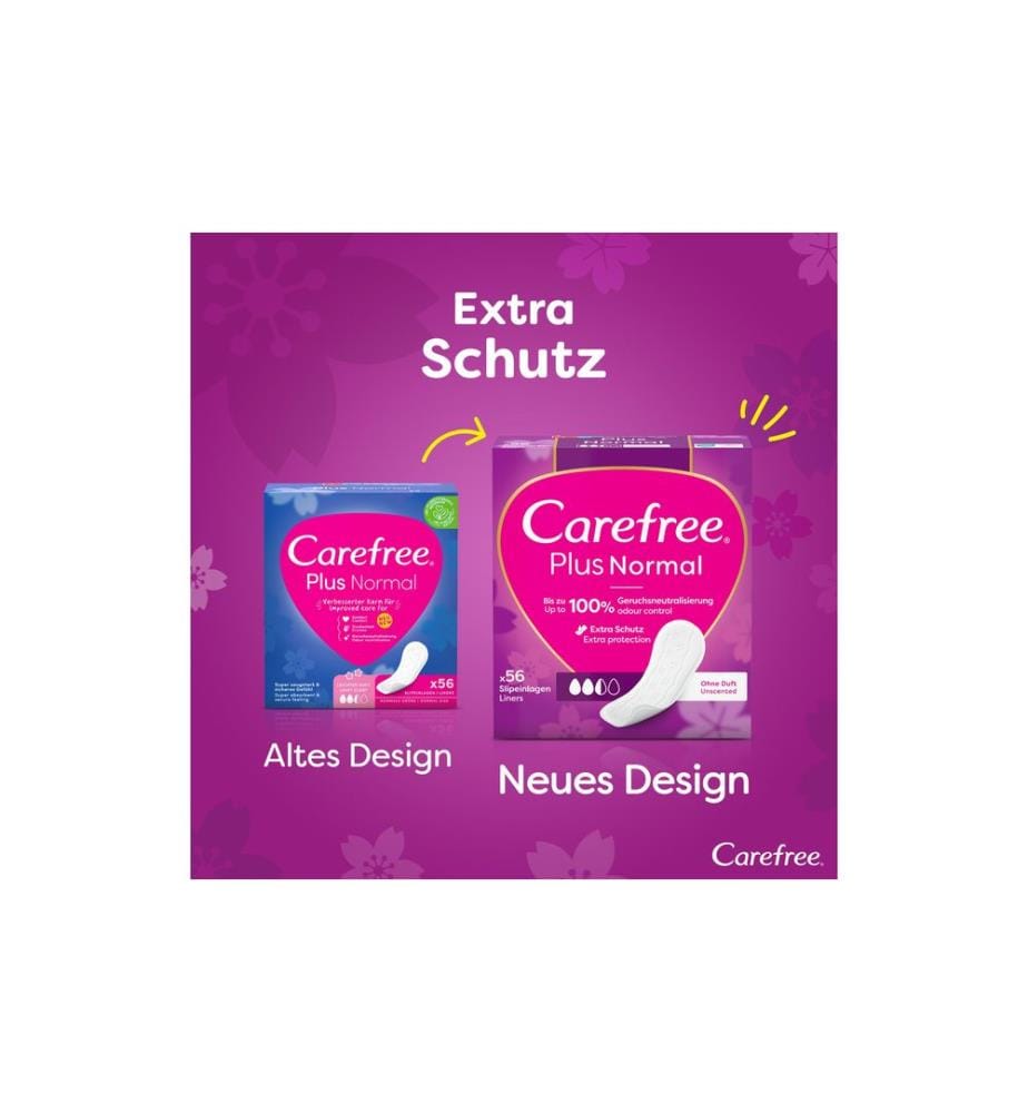 Carefree Plus 56 Stück
