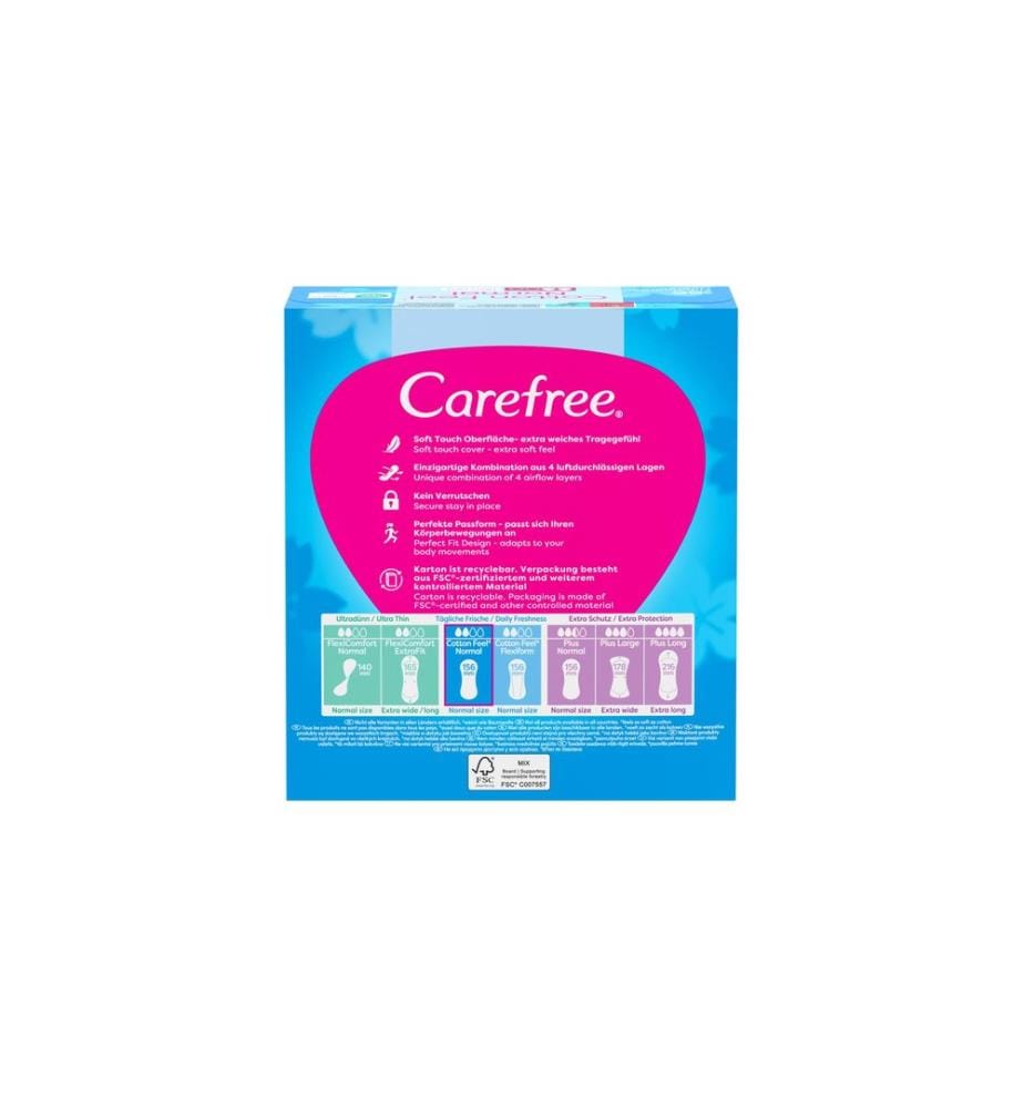 Carefree Cotton Feel 56 Stück