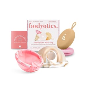 Bodyotics Comfydisc Beige & Pink 2 Stück S&L