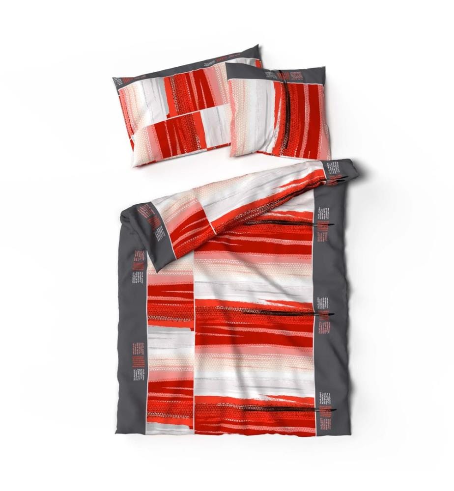 Bettwäsche Bambus Cap Azur rot - 65 x 100 cm