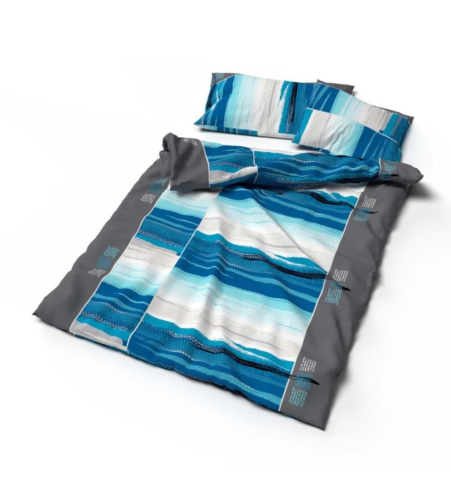 Bettwäsche Bambus Cap Azur türkis - 160 x 210 cm